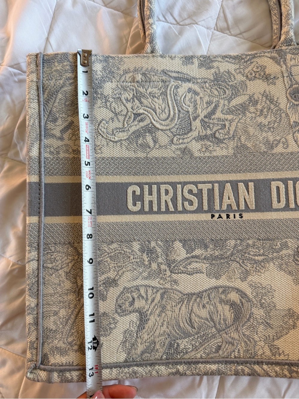 Dior Toile de Jouy Canvas Book Tote - Picture 4 of 7